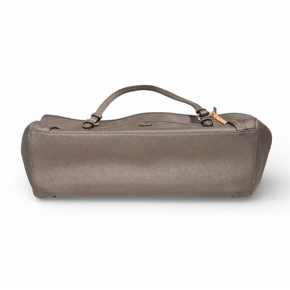 Coach Silver Metallic City Tote - Picture 3 of 8